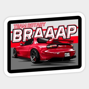 Braaap Sticker